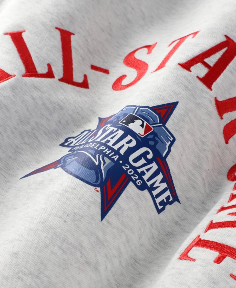 Women's Gray 2026 MLB All-Star Game Show Up V-Neck Sweatshirt