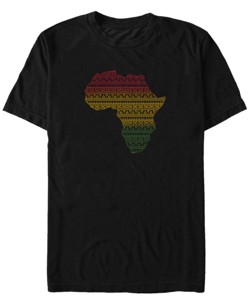 Men's Africa Pattern Short Sleeve T-shirt