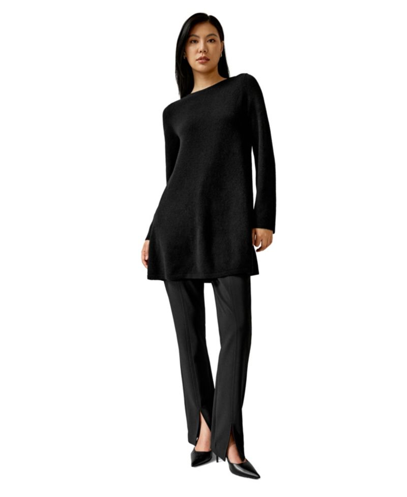 Women's Detachable Turtleneck Pullover Cashmere Sweater