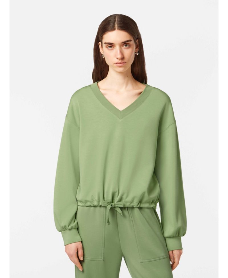 Women's V-Neck Modal Sweatshirt