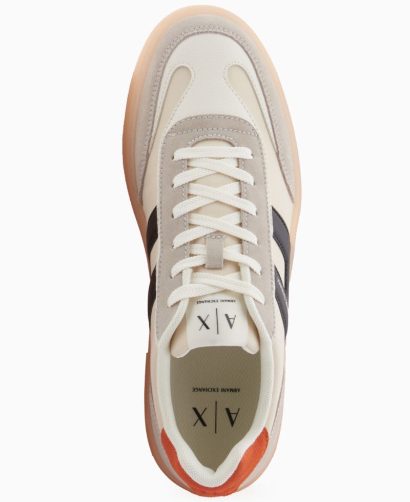 Men's Suede London Lace-Up Sneakers
