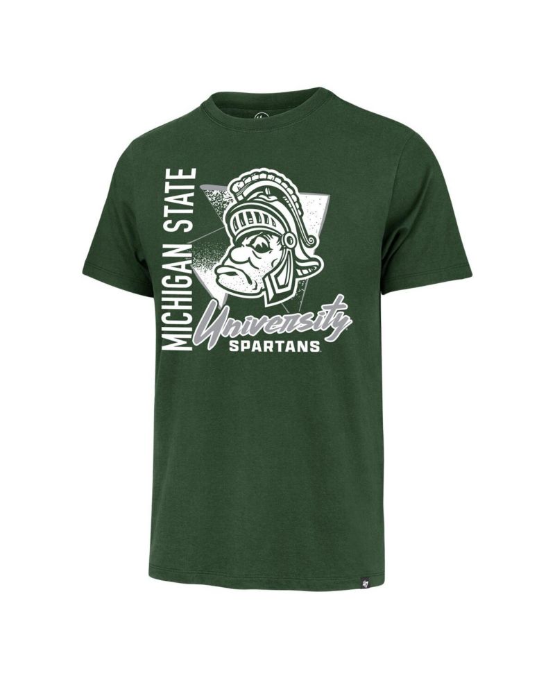 Men's Green Michigan State Spartans Side Arm Franklin T-Shirt