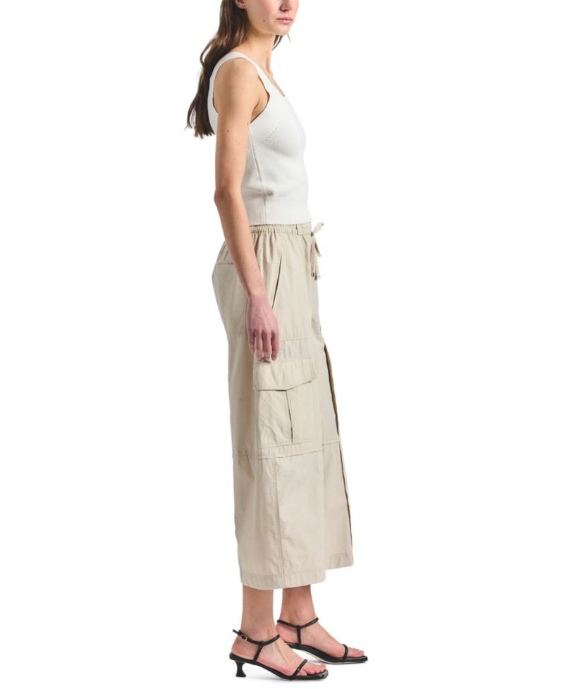 Women's Ruth Cropped High-Rise Wide-Leg Cargo Pants