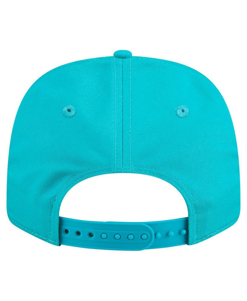 Men's Aqua Miami Dolphins Chant 9SEVENTY Stretch-Snap Hat