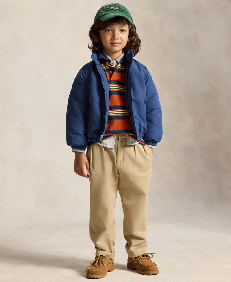 Boys' 2T-7 Down Mockneck Jacket