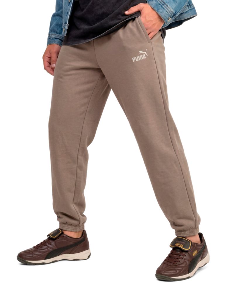 Men's Athletic-Look Cat Logo Classic Gym Pants