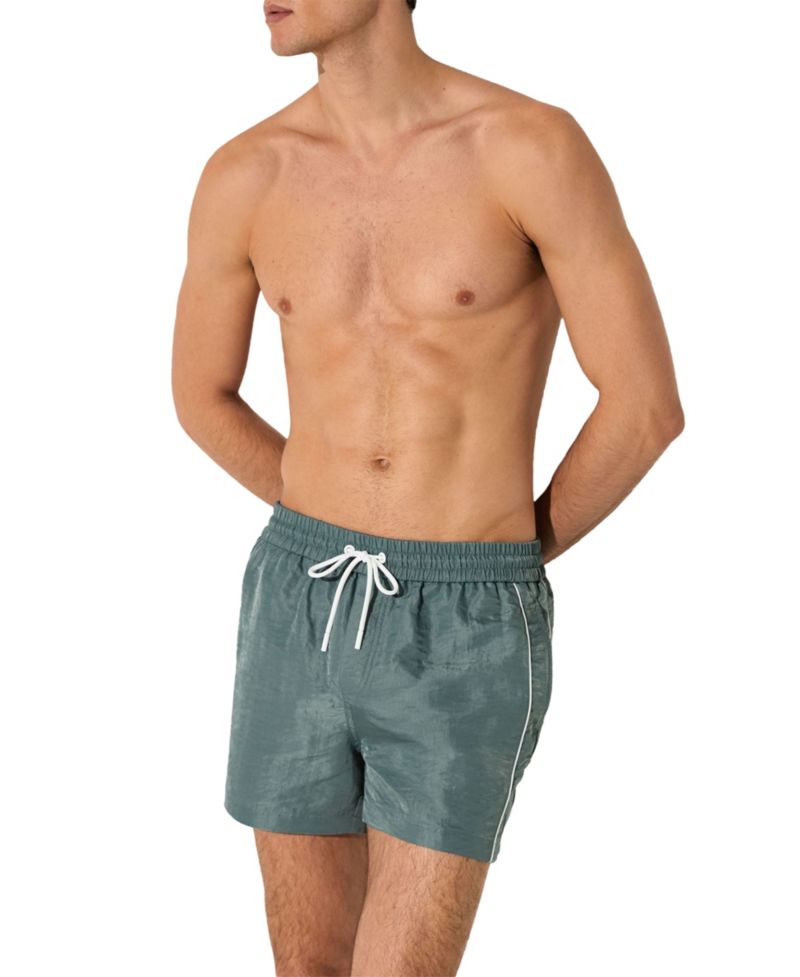 Men's Breeze Piped Detail Drawstring Swim short