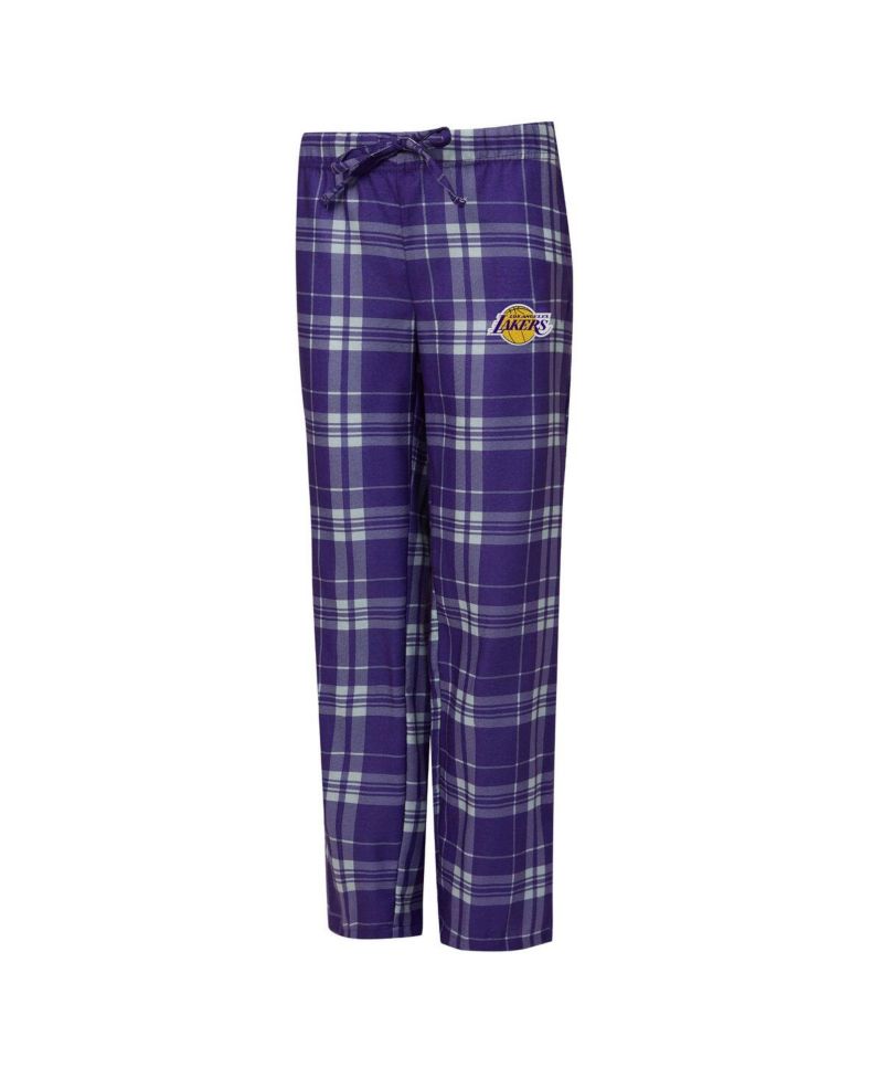 Women's 2-Piece Purple/Heather Gray Los Angeles Lakers Regulate Tank Pants Set