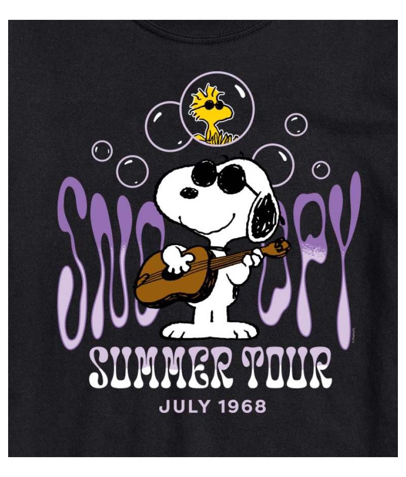 Hybrid Apparel Snoopy Summer Tour Men's Short Sleeve Tee