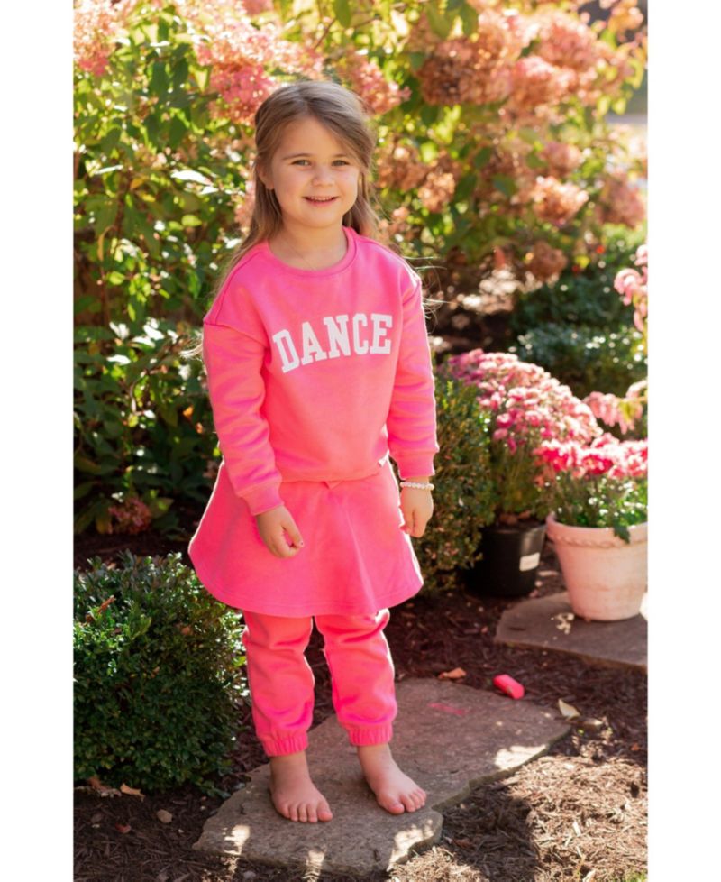 Baby Girls Skirted Bow Joggers