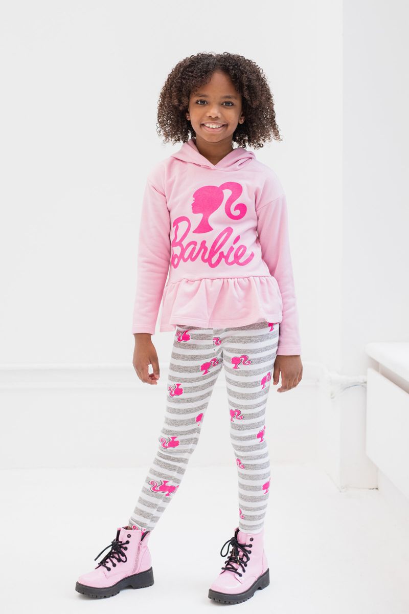 Toddler Girls 2-Piece Fleece Hoodie and Leggings Set