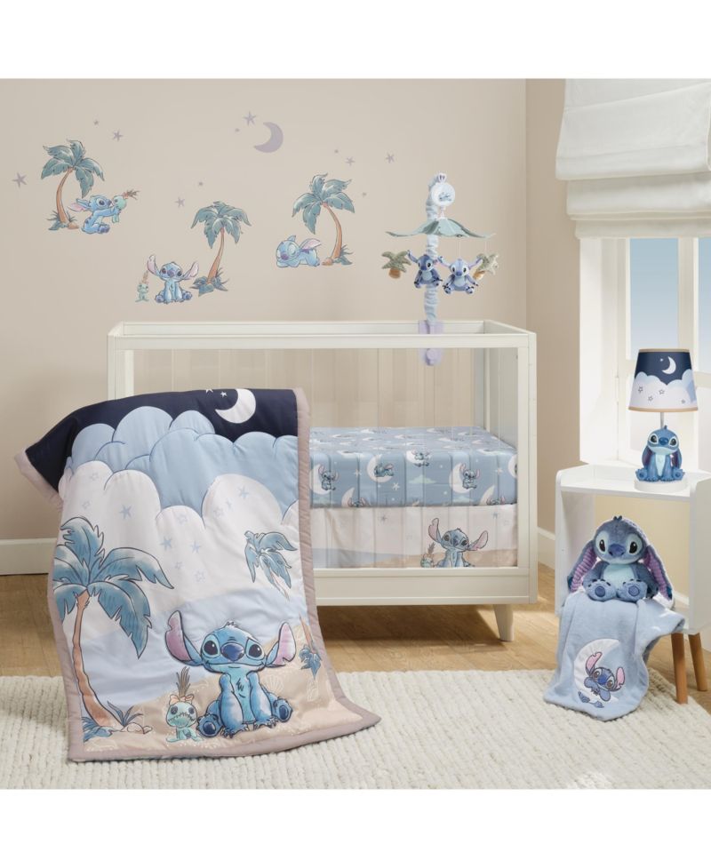 Disney Stitch Musical Baby Crib Mobile Soother Toy