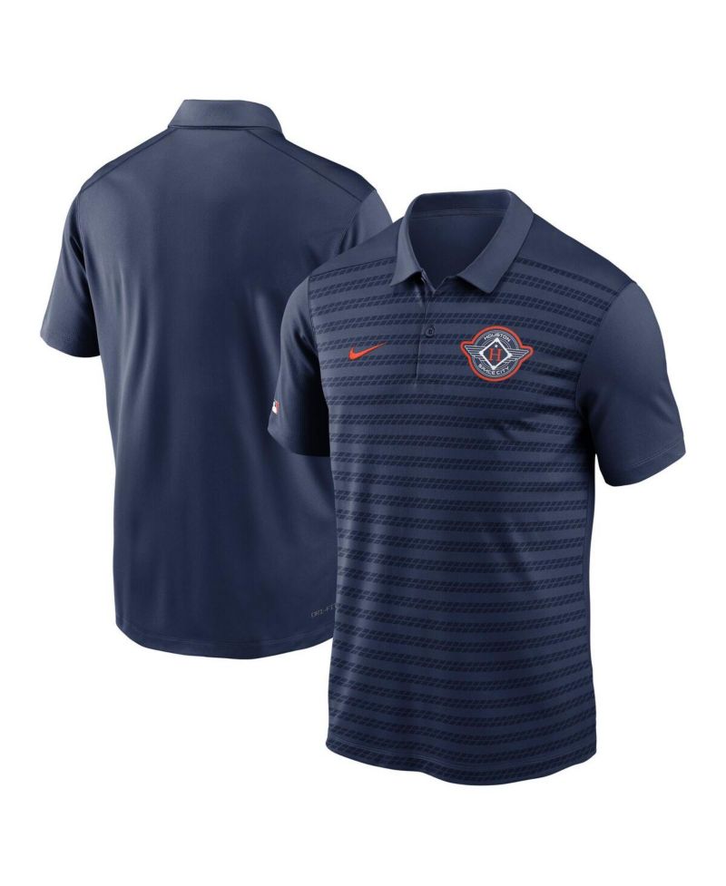 Men's Navy Houston Astros 2025 City Connect Authentic Collection Victory Performance Polo Shirt