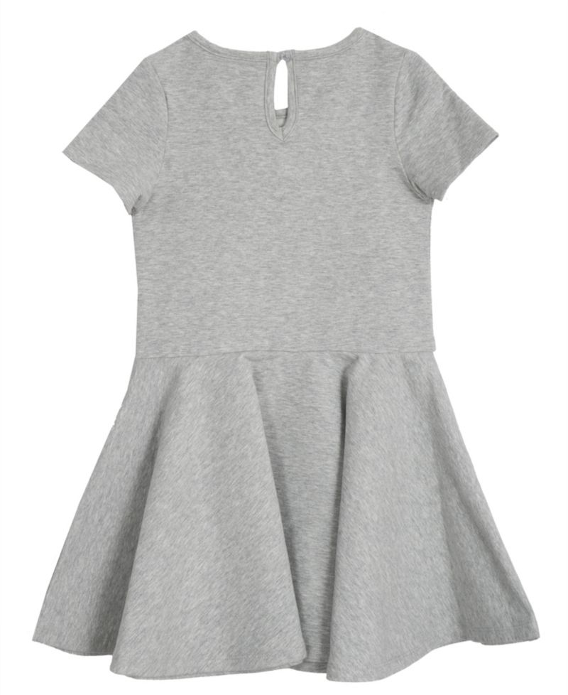 Girls' 4T-6X Sequin Skater Dress with Handbag