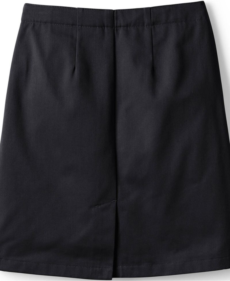 Little Girls School Uniform Blend Chino Skort Top of Knee