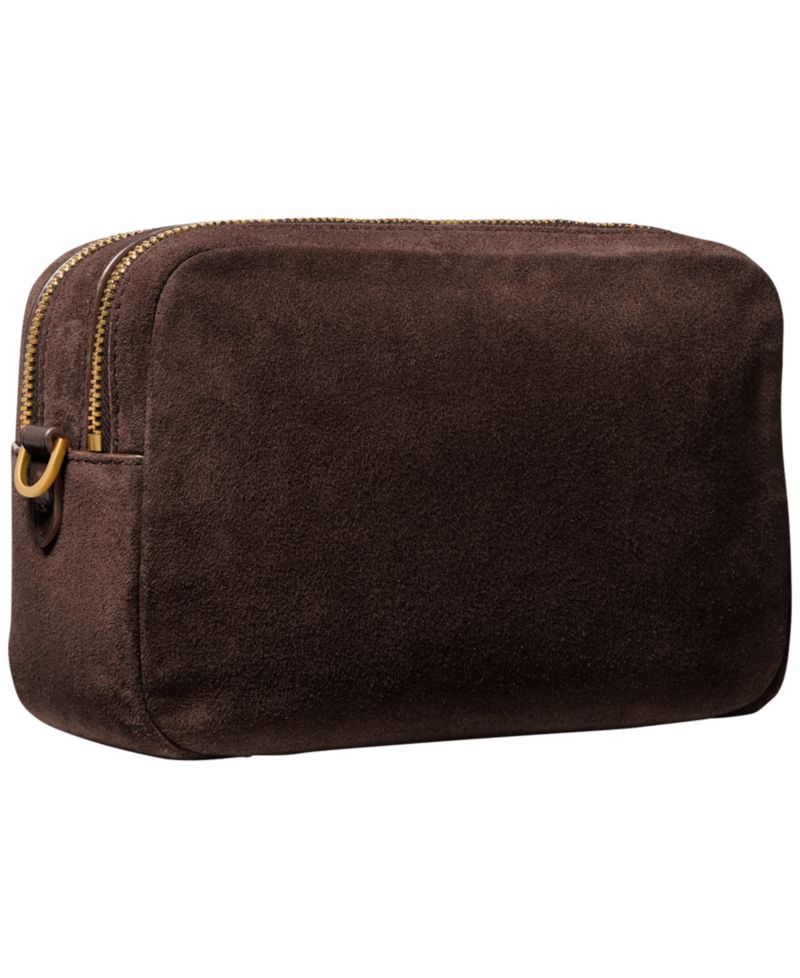 Bryant Medium Double Zip Chain Camera Crossbody Handbag