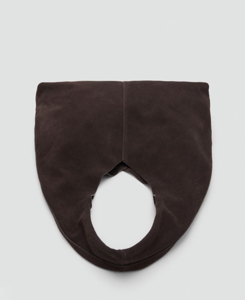 Women's Suede Shopper Bag