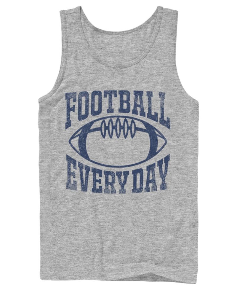 Men's Football Everyday Distressed Graphic Tank Top