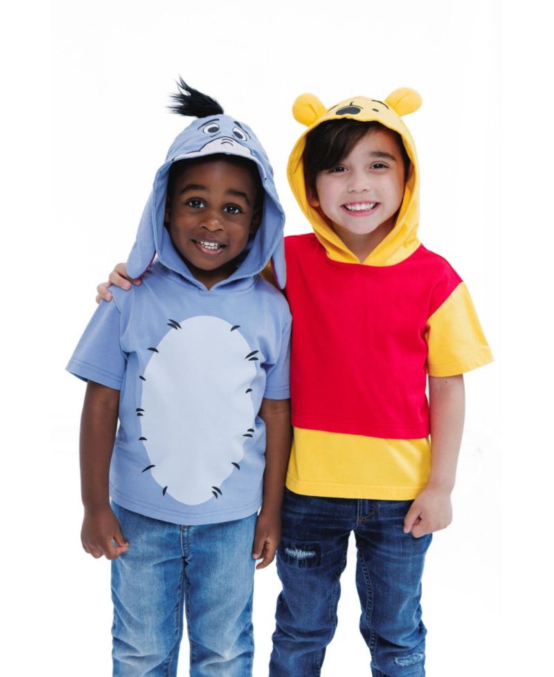 Little Boys 5-16 Cosplay Short Sleeve Hooded T-Shirt
