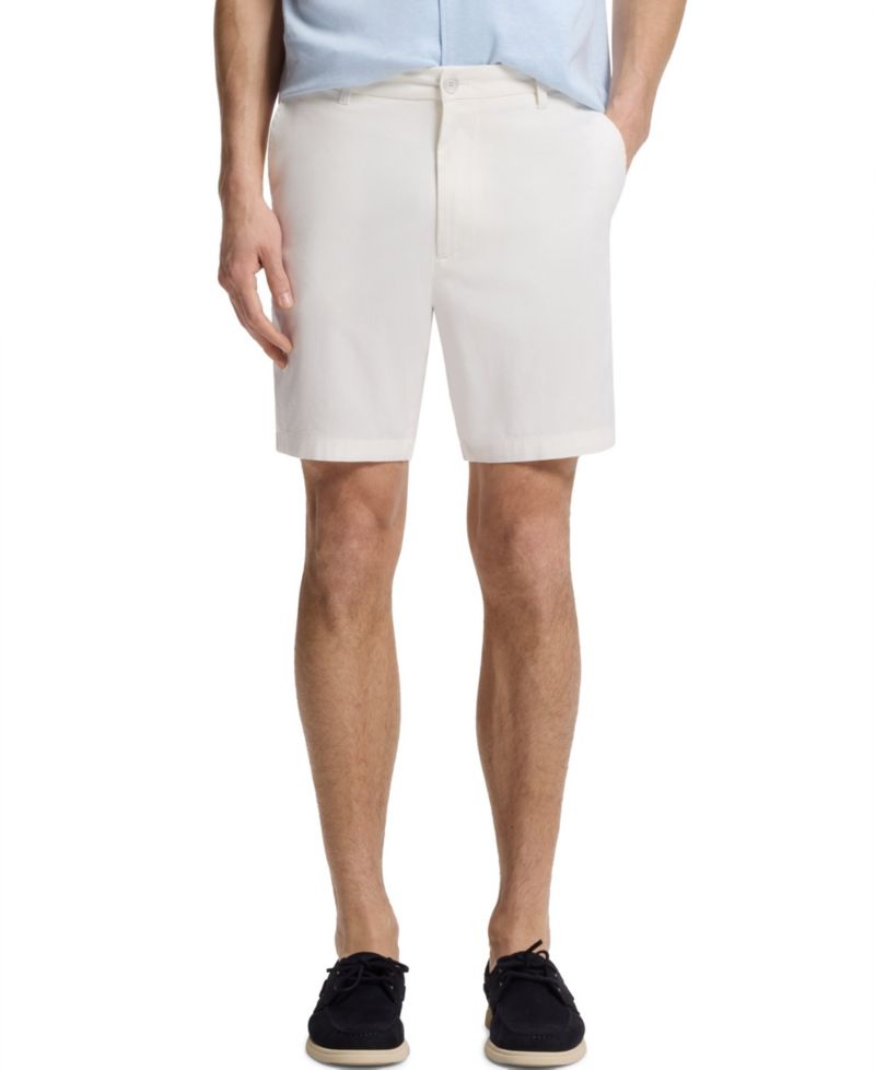 Men's Stretch-Cotton Twill Modern-Fit 8" Shorts