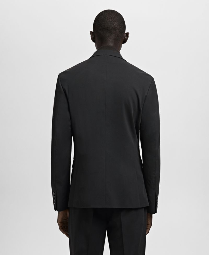 Men's Stretch Fabric Super Slim-Fit Suit Jacket