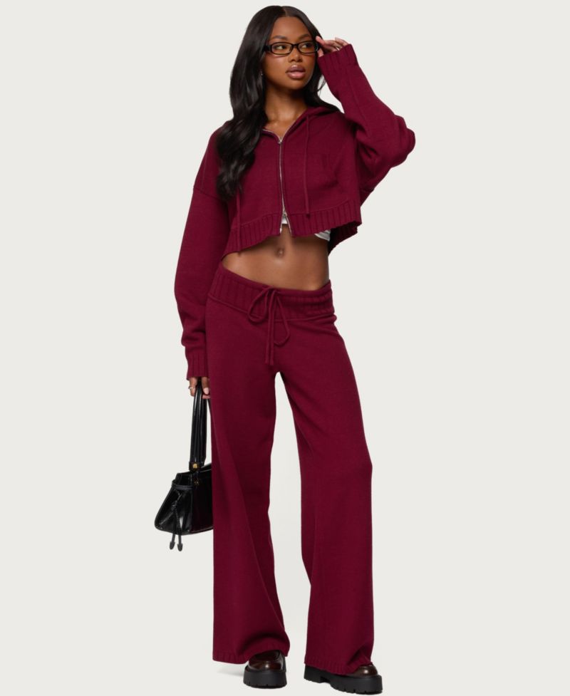 Women's Russell Knit Hooded Cardigan