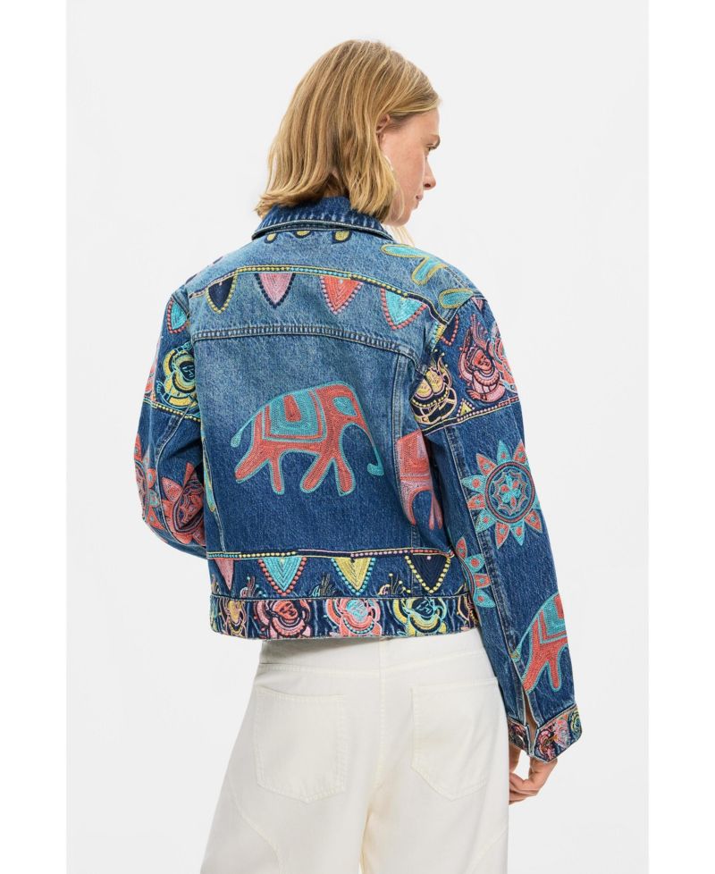 Women's Printed Jacket 100% Cotton