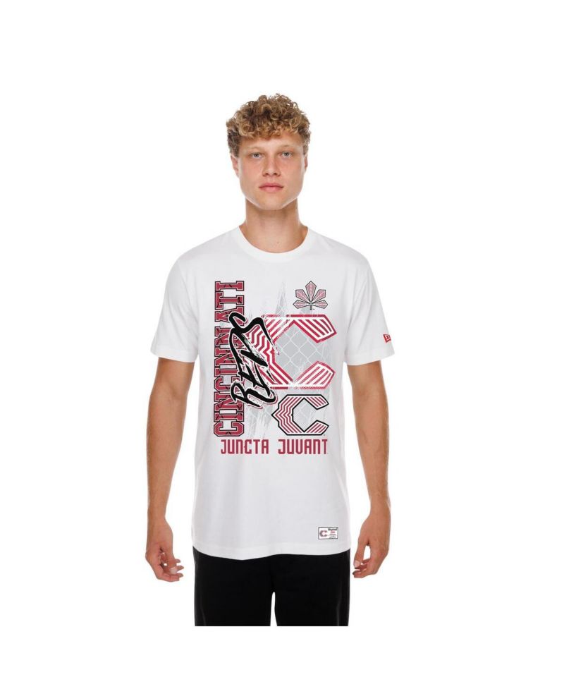Men's White Cincinnati Reds 2026 City Connect Photo Real T-Shirt