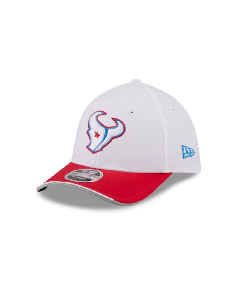 Men's White/Red Houston Texans 2026 Rivalries Collection 39THIRTY Flex Hat