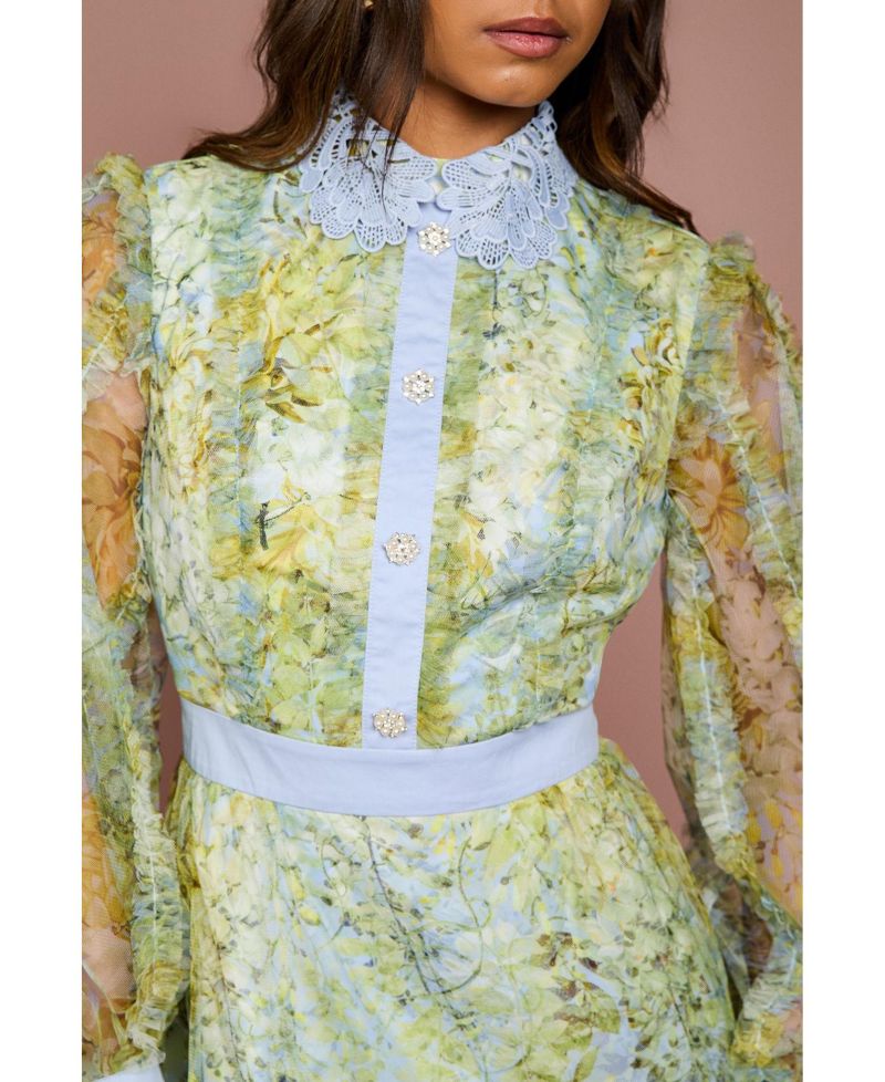 Women's Printed Mini Dress