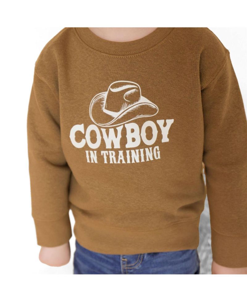 Little Boys (5 - 8) Cowboy in Training Western Sweatshirt