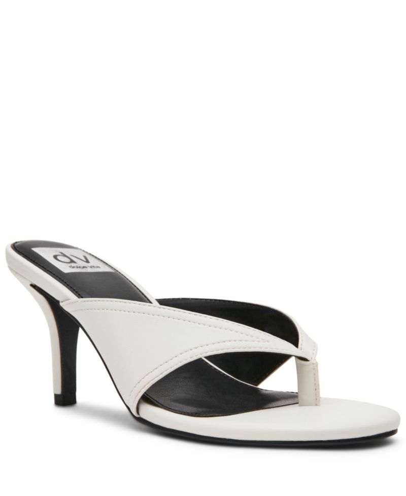 Women's Clarity High Heel Thong Dress Sandals
