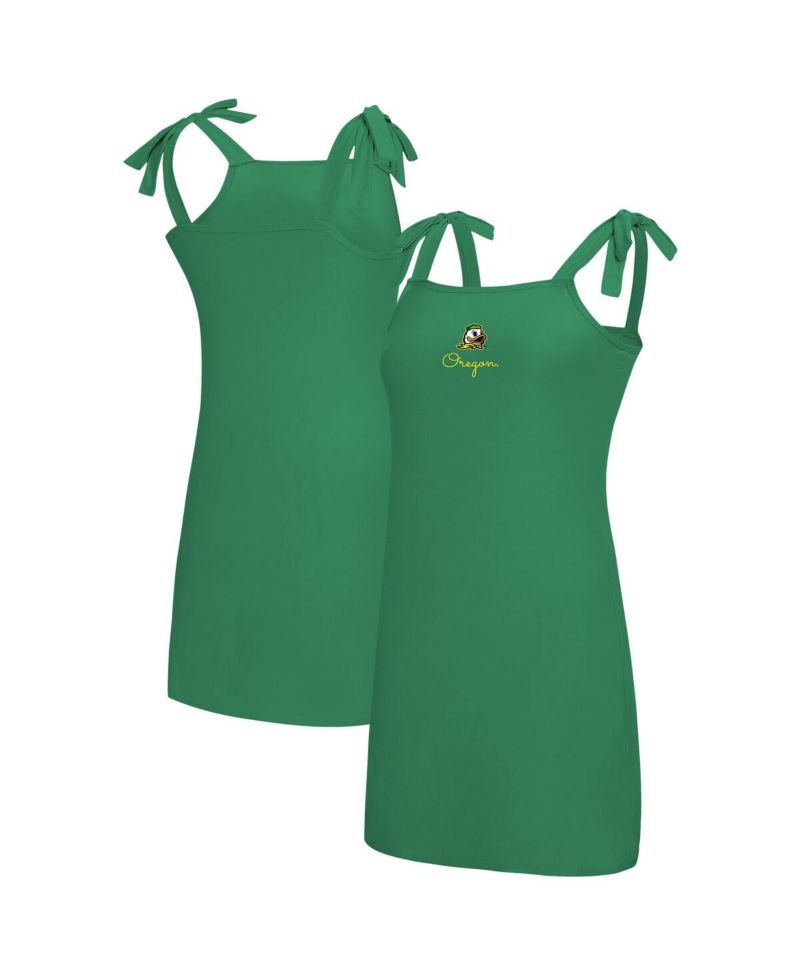 Women's Kelly Green Oregon Ducks Tie-Shoulder Nightdress