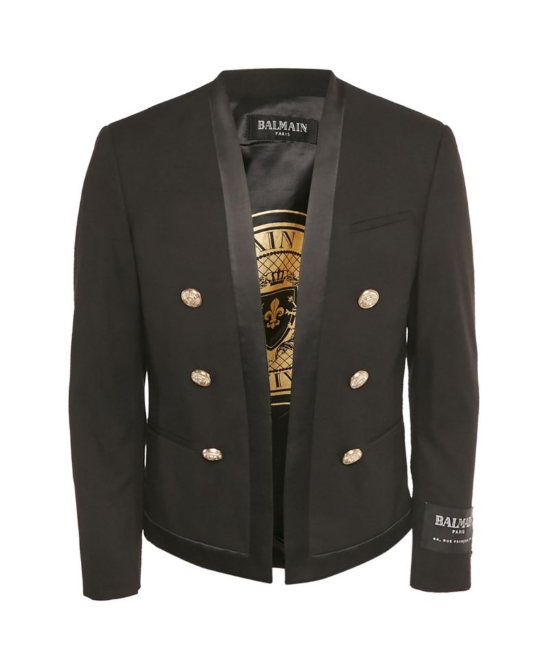 Women's Open-Front Statement V-Neck Blazer