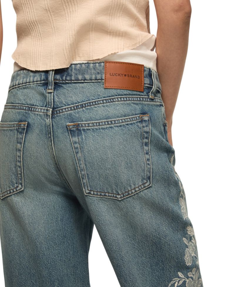 Women's Relaxed-Fit Low-Rise Baggy Jeans