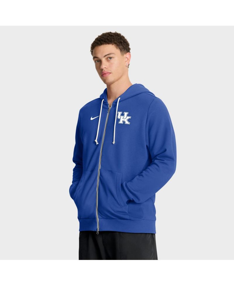 Men's Royal Kentucky Wildcats 2025 Sideline Standard Issue Dri-FIT Full-Zip Hoodie
