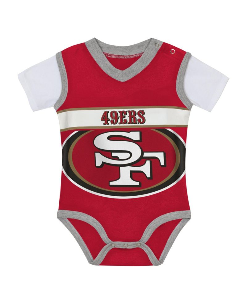 Baby Boys' and Girls' San Francisco 49ers Jersey Bodysuit and Pants Set