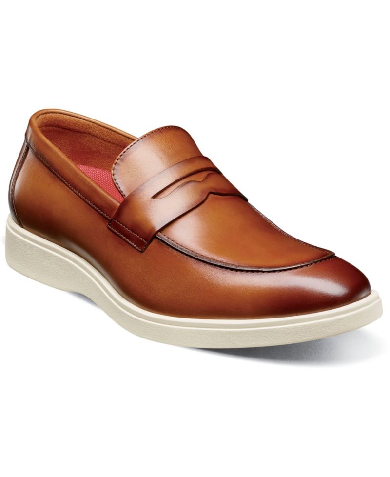 Men's Spencer Moc Toe Penny Slip On Shoes