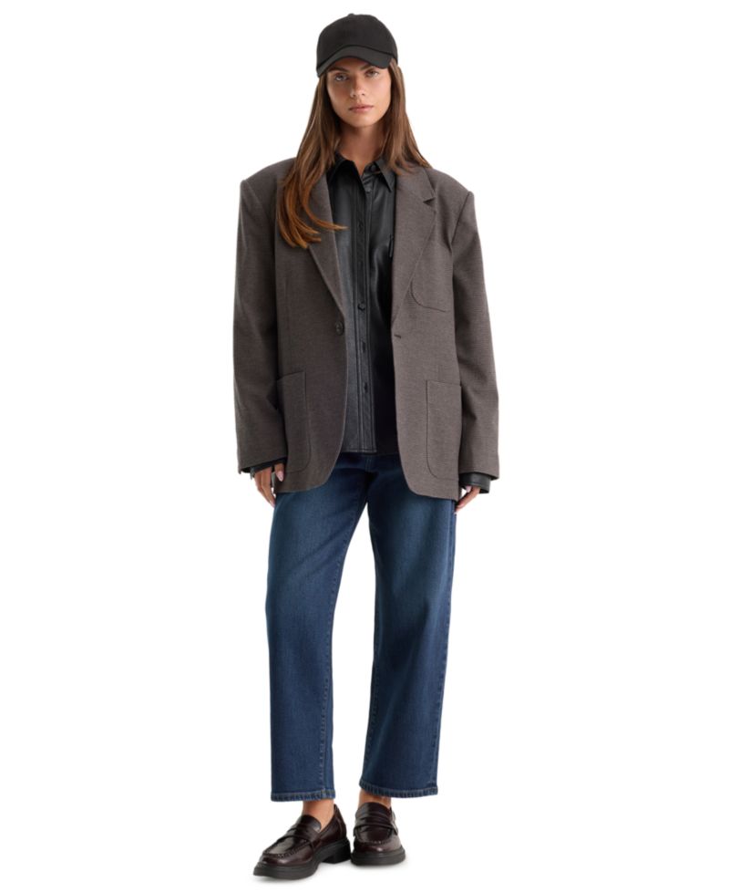 Women's Vintage Curved Barrel Ankle Jeans