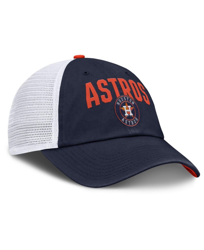 Men's Navy Houston Astros Primetime Club Adjustable Trucker Hat