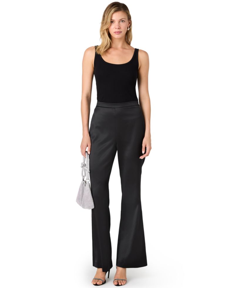 Women's Maelys Satin Wide-Leg Stretch
