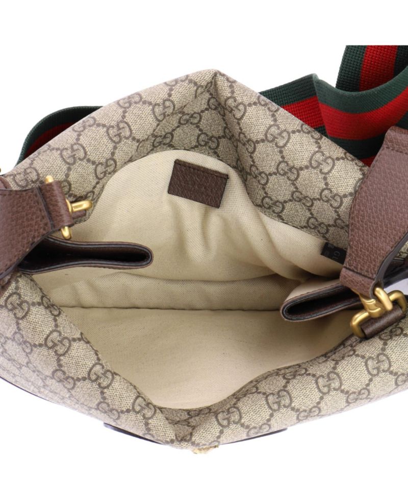 Medium Neo Vintage Flap Messenger GG Coated Canvas