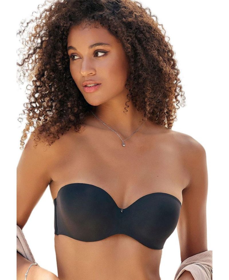 Women's Multiway Strapless Lightly Padded Full-Coverage Strapless Bra
