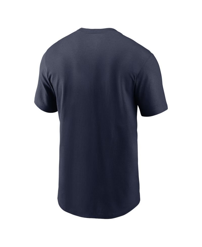 Men's Navy Dallas Cowboys Primetime Wordmark Essential T-Shirt