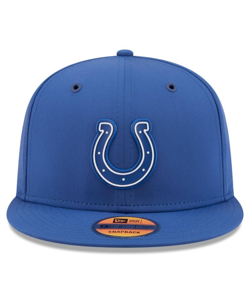 Men's Royal Indianapolis Colts 2026 Sideline 9FIFTY Snapback Hat