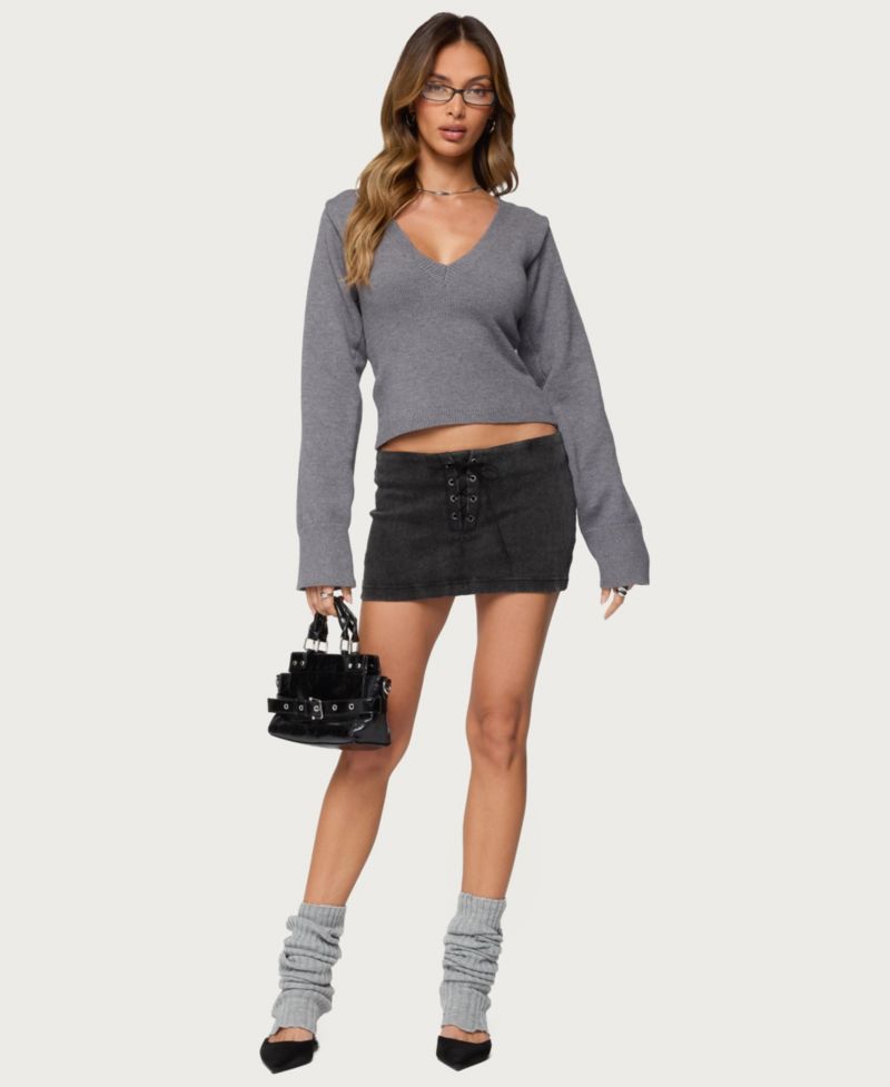 Women's Stacie V Neck Sweater