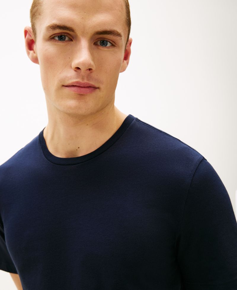 Men's Cotton Short-Sleeve Crewneck Undershirt, 3-Pack