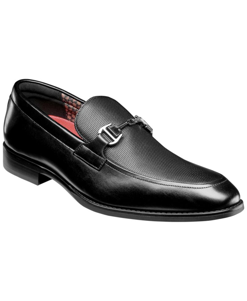 Men's Lawton Moc-Toe Metal Bit Loafers