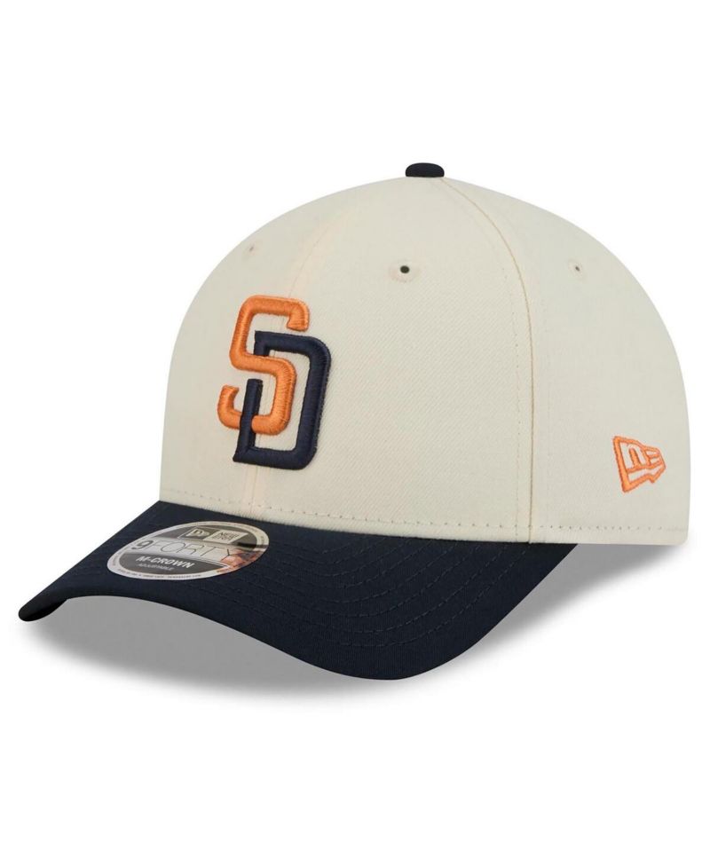 Men's Cream/Obsidian San Diego Padres 2026 City Connect 9FORTY M-Crown Adjustable Hat