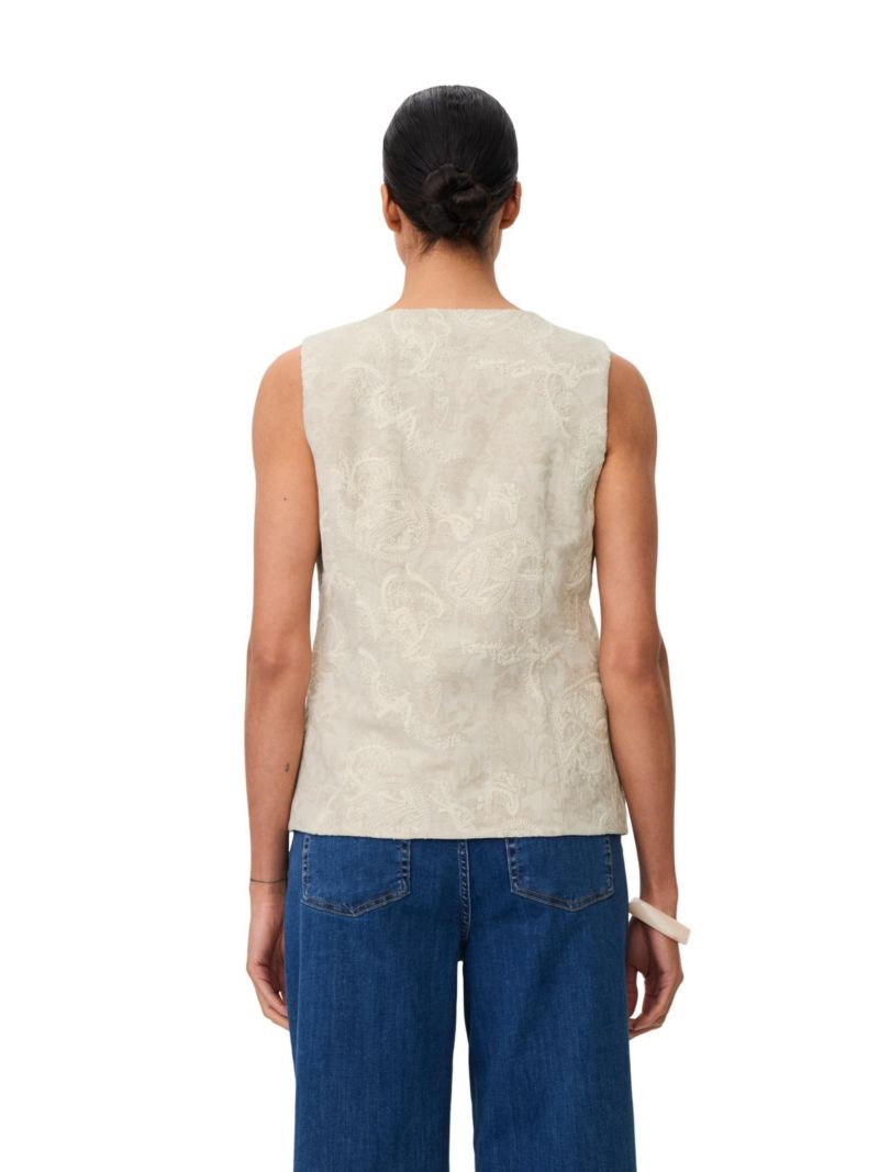Women's Majorvienne Embroidered Waistcoat